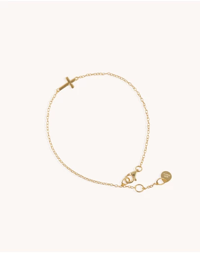 Bianc - Medium Cross Bracelet