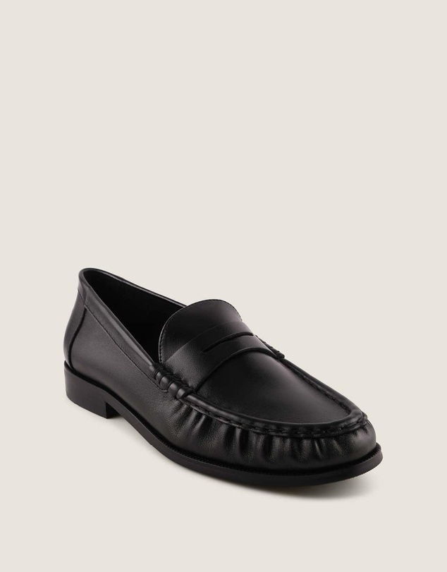 Shelly Shen - Loudi Loafers Black Leather