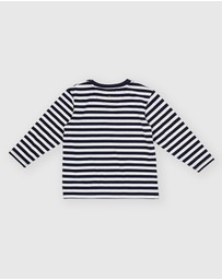 Goldie + Ace - Essential Stripe LS Top - Babies-Kids