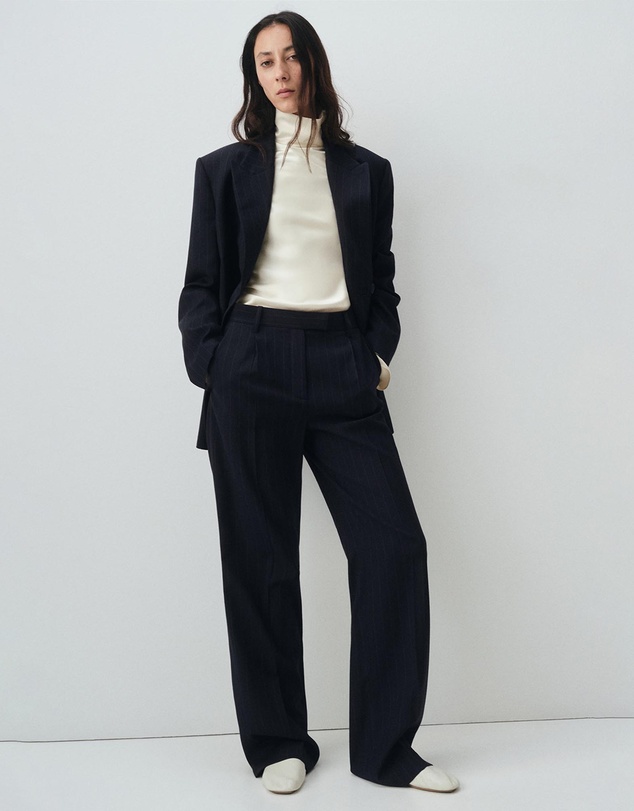 M.N.G - Pinstripe Suit Trousers