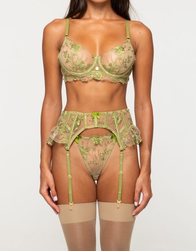 One Empire - Alivia Green Lingerie Set