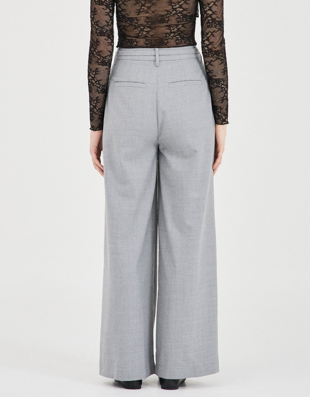 FRIEND of AUDREY - Gia Grey Marle Trouser