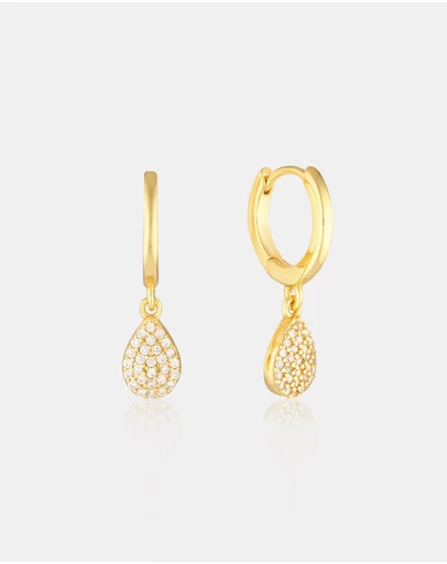 The Silver Collective - Linda Drop Earrings