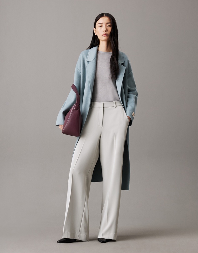 Calvin Klein - Slim Wide Leg Pants
