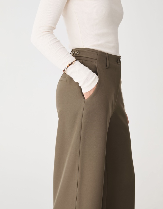 Forcast - Stevie Adjustable Waist Pants