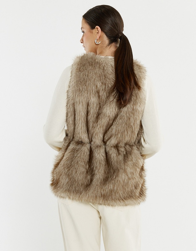 Sass - Riya Fur Gilet
