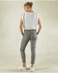 DRICOPER DENIM - Active Vintage Cobalt Check Jeans