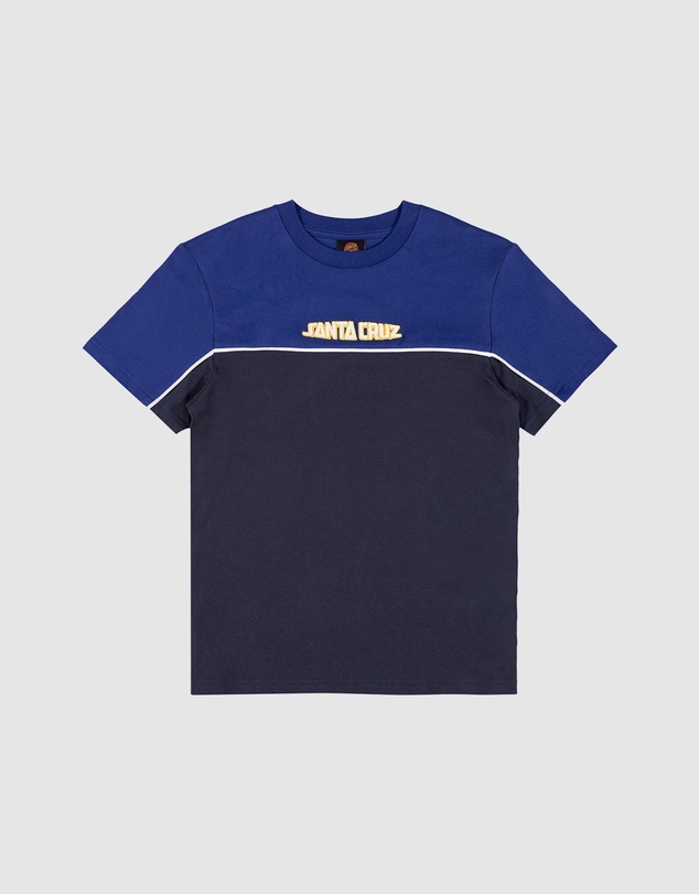 Santa Cruz - Fisheye Strip Front Short Sleeve Tee - Teens
