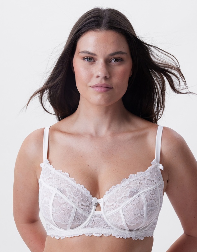 Bras N Things - Bethany Full Cup Underwire Bra - Ivory