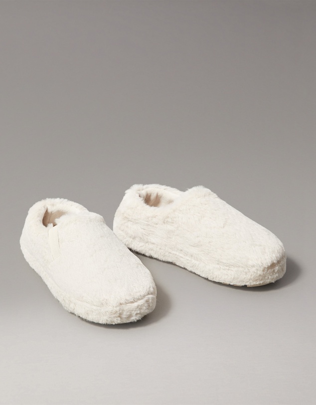 Calvin Klein - Faux Fur Slippers