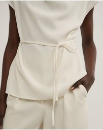 Witchery - Cowl Tie Belt Top