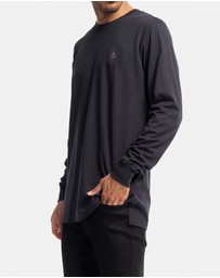 Stock & Co. - Stock & Co Anchor Embroidery Long Sleeve Tee