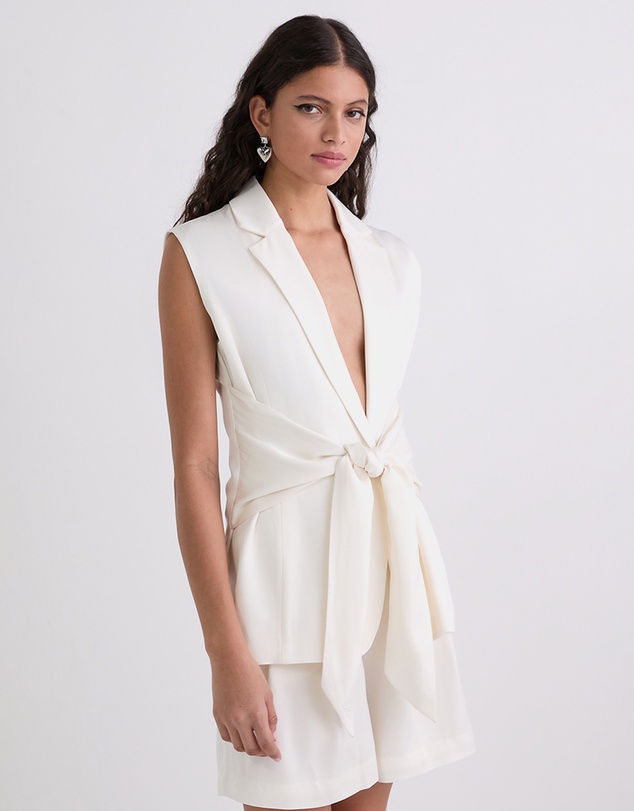 Karl Lagerfeld - Fluid Wrap Gilet