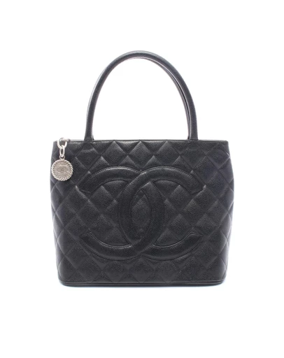 Pre-Loved by Azura Reborn - Pre-Loved Caviar Medallion Tote