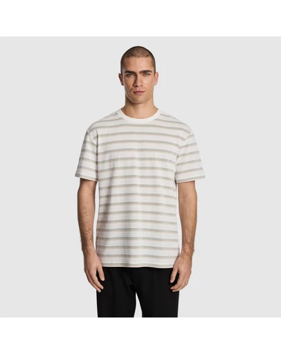 yd. - Flinders Textured Stripe Tee