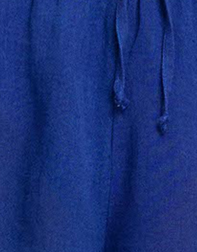 Polo Ralph Lauren - Organic Cotton & Linen High Waist Beach Short