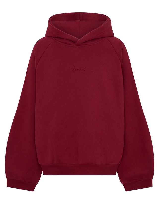 SSAINT - Kids Tonal Hoodie Cherry