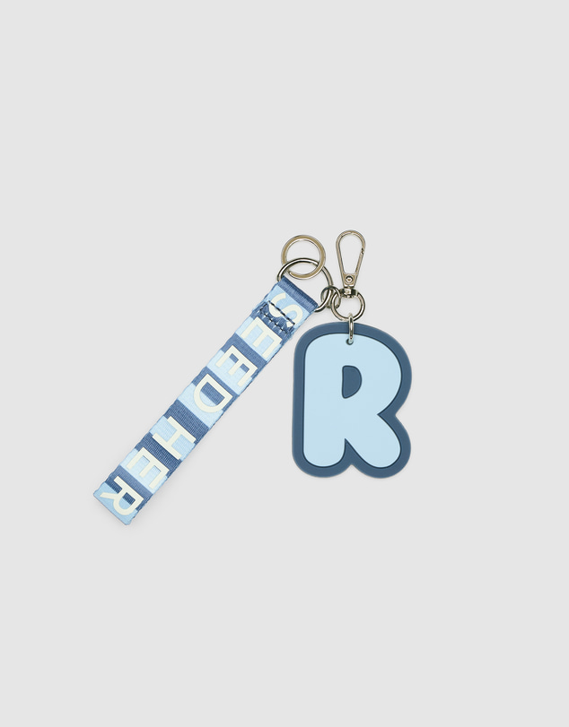Seed Heritage - Stripe Strap Initial Keyring