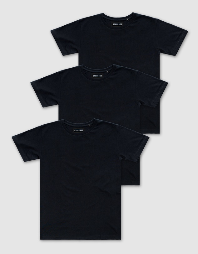 Stock & Co. - 3-Pack Stock Tee - Youth
