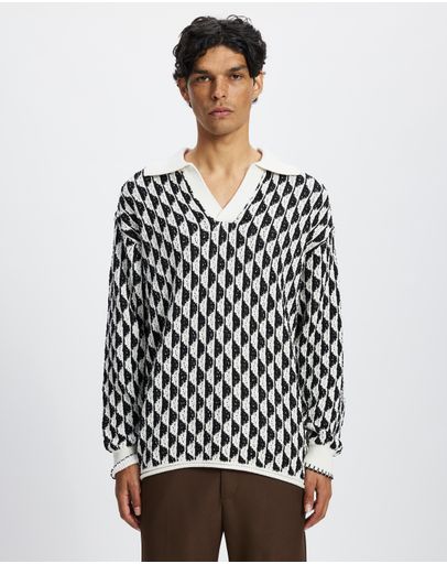 Imagine Stripe White