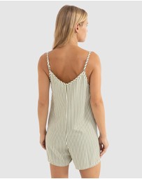 Rhythm - Cove Stripe Adjustable Rompers