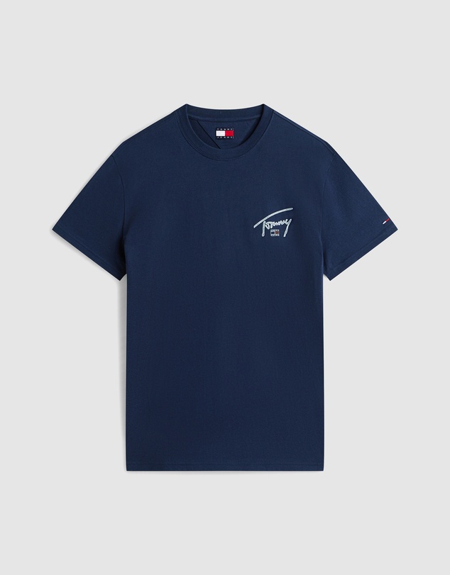 Tommy Jeans - Regular Sign Backprint SS T-Shirt