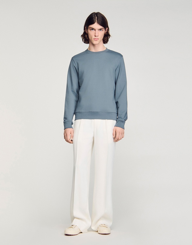 Sandro - Sandro Logo Crewneck Sweatshirt