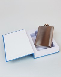 Suck UK - Flask In A Self Help Book