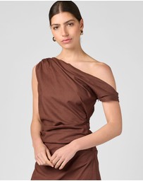 MVN - One Shoulder Maxi Dress
