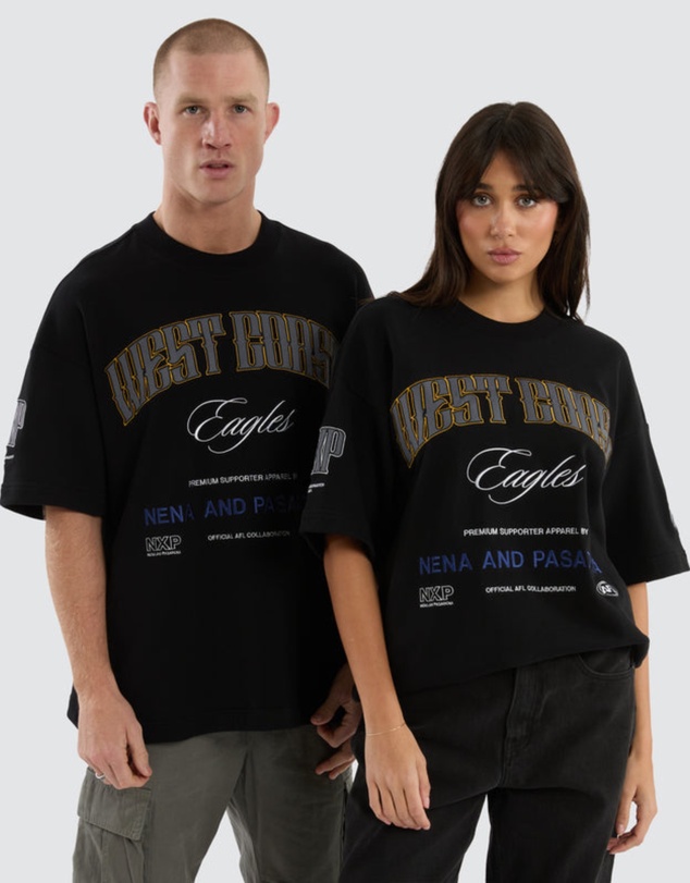 Nena & Pasadena - West Coast Game-On Loopbk Tee