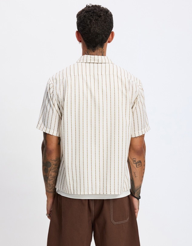 Rhythm - Vacation Stripe Crop SS Shirt