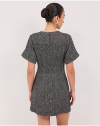 Calli - Henderson Tweed Mini Dress