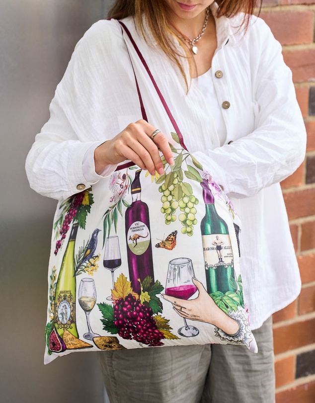 La La Land - Foldable Shopper Bag Vineyard Visions