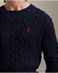 Polo Ralph Lauren - ICONIC EXCLUSIVE - Driver Cable Knit Long Sleeve Sweater