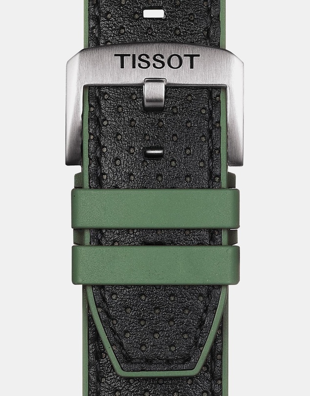 Tissot - Official Leather & Rubber Strap Lugs 22mm