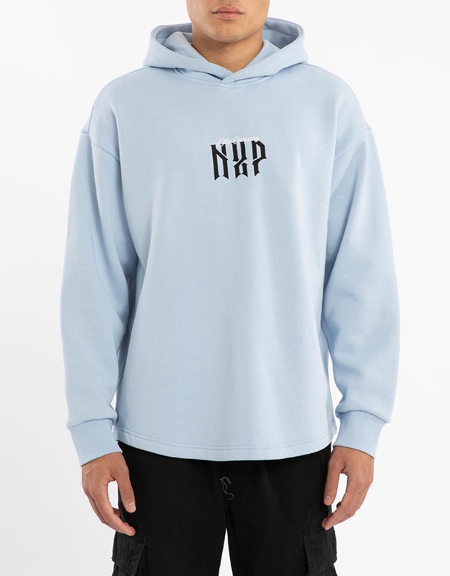 Nena & Pasadena - Dominate Relaxed Curved Hoodie