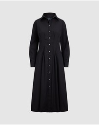 Polo Ralph Lauren - Pleated Cotton Shirtdress