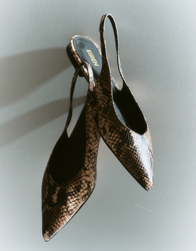 Siren - Lorie Slingback Flats