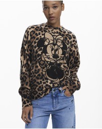 Desigual - Minnie™ animal print sweater