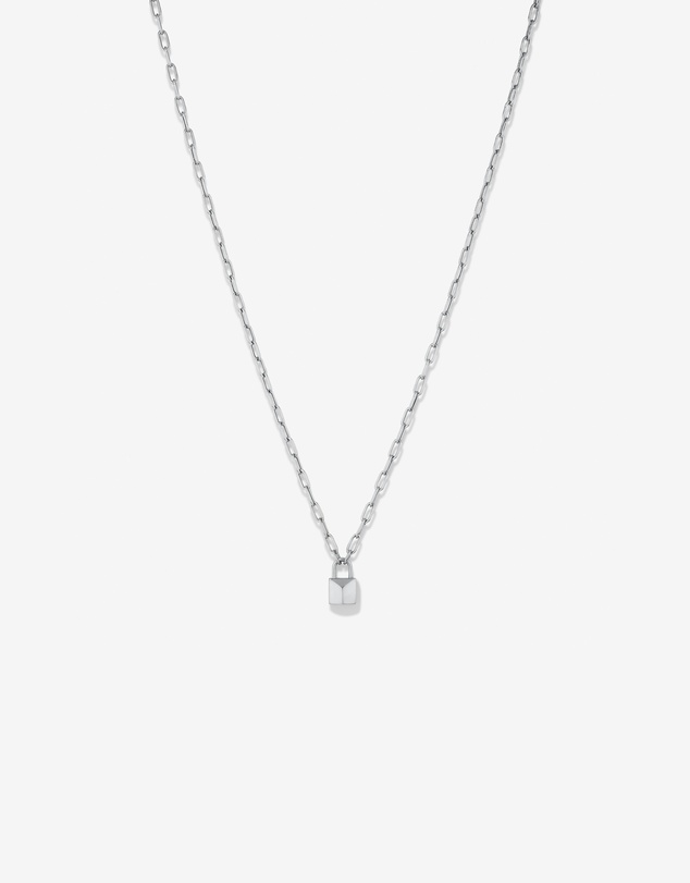 Michael Hill - Signature Lock Necklace in Sterling Silver
