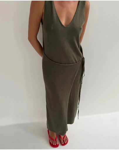 Arcaa - Sarina Wrap Maxi Dress