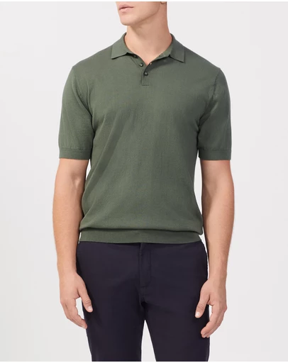 Van Heusen - Cotton Knit Polo