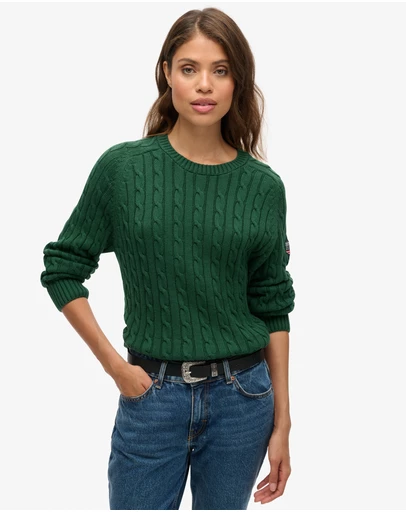 Superdry - Slouchy Cable Knit
