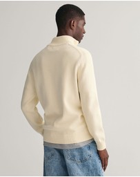 Gant - Casual Cotton Half-Zip Knit