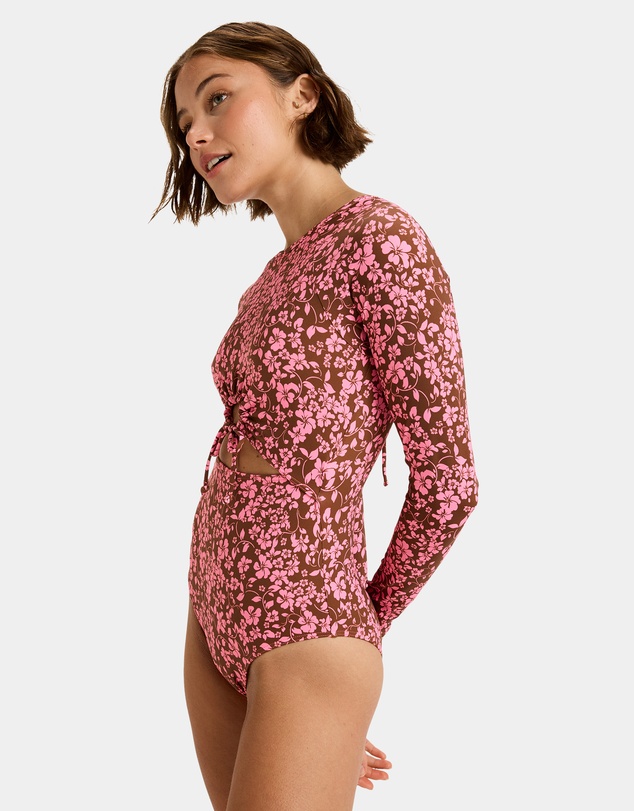 Roxy - Womens Kerlina Long Sleeve Onesie Rash Vest