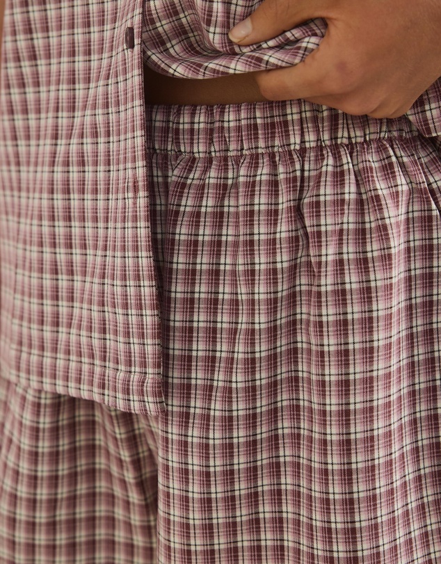 Atmos&Here - Lola Check Pyjama Shorts Set