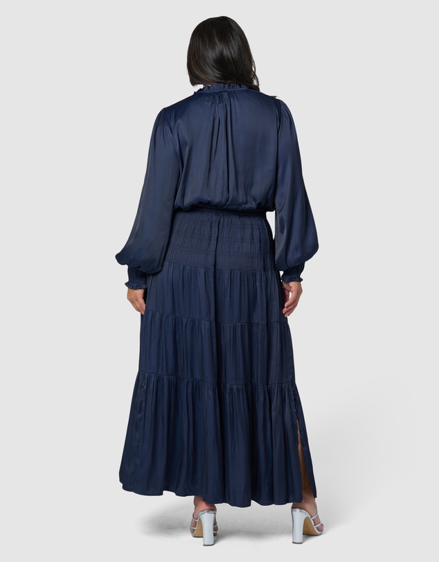 Pink Dusk by Curve Project - Glamorous Life Maxi Dress