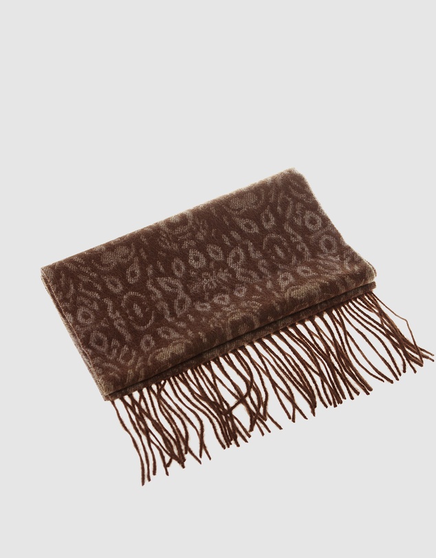 Ozwear Connection Uggs - Ugg Cashmere & Wool Scarf Chocolate and Tan