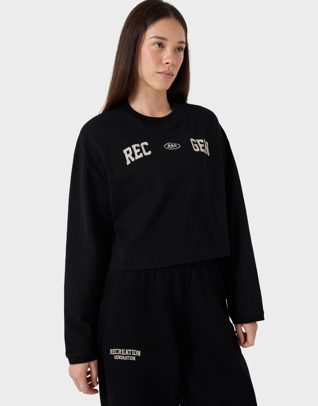 REC GEN - Float TriCon LS Crop Tee