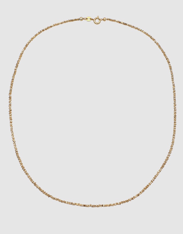 Elli Jewelry - Necklace Hematite Beaded Layering 925 Sterling Silver Gold-Plated